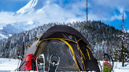 Zeta 1 - Geodesic Radiant Hot Tent with Stove Jack - Ankhiale Outdoors - Ankhiale Outdoors 
