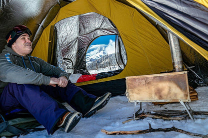 Zeta 1 - Geodesic Radiant Hot Tent with Stove Jack - Ankhiale Outdoors - Ankhiale Outdoors 
